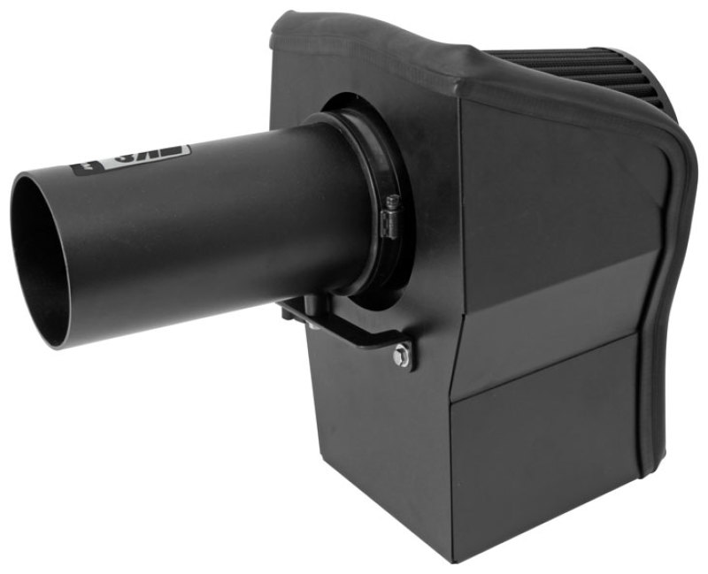 Ford F450 Super Duty Performance Air Intake - K&N Engineering - Blackhawk - Black - `08-`10